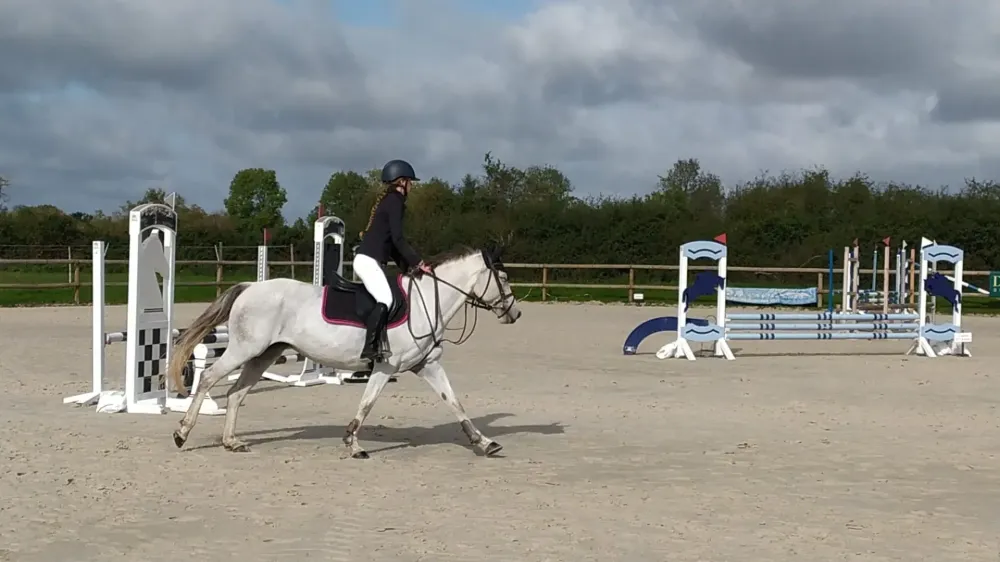 École d'équitation à Lussat